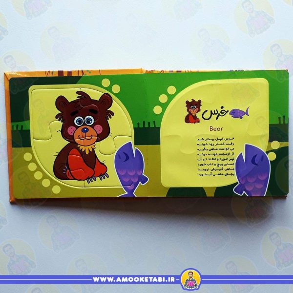 خرید کتاب حیوانات جنگل بخون و بچین