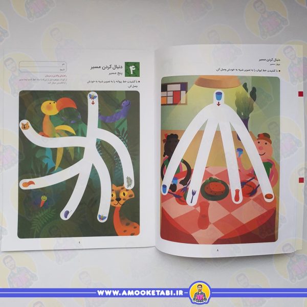 خرید کومن - ادراک دیداری فضایی 1 (4 تا 6 سال)