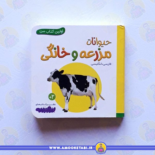 اولین کتاب من - حیوانات مزرعه و خانگی عمو کتابی