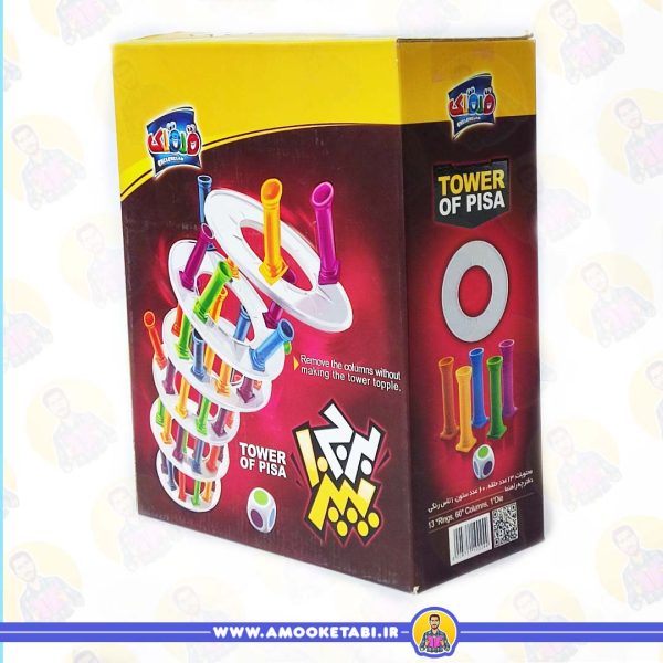 خرید بازی فکری بازی فکری برج پیزا عمو کتابی بازی کودک