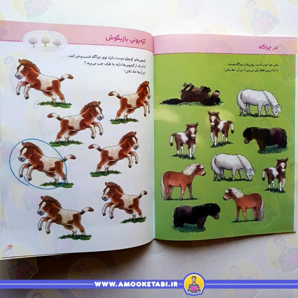 خرید و قیمت پونی اسب کوچک (از مجموعه چی مال چیه؟)