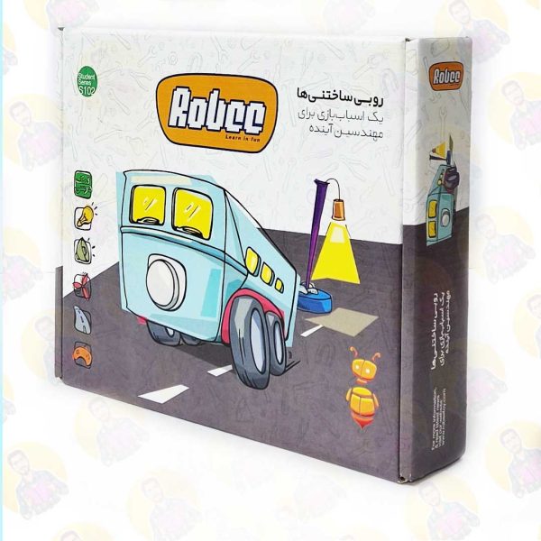 خرید بازی فکری روبی ساختنی ماشین عمو کتابی