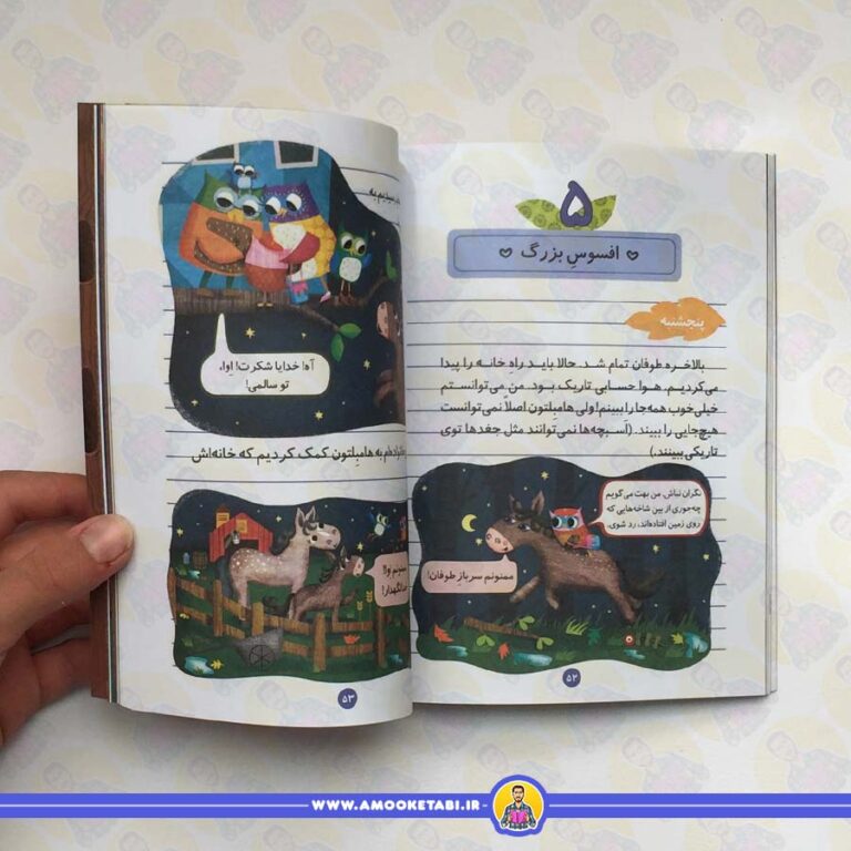 دفترچه خاطرات جغد 8 (اوا و اسبچه ی گم شده)