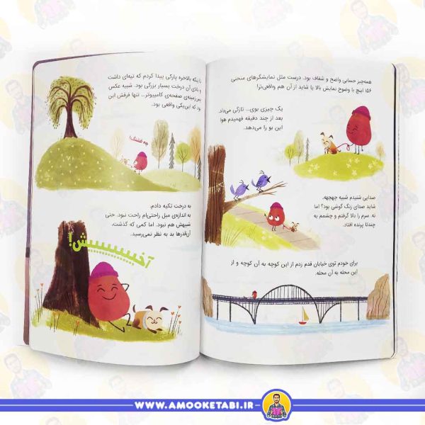 کتاب من تنبل نیستم صفحه داخلی