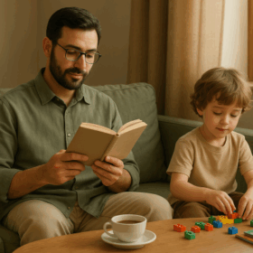 تربیت فرزند عمو کتابی